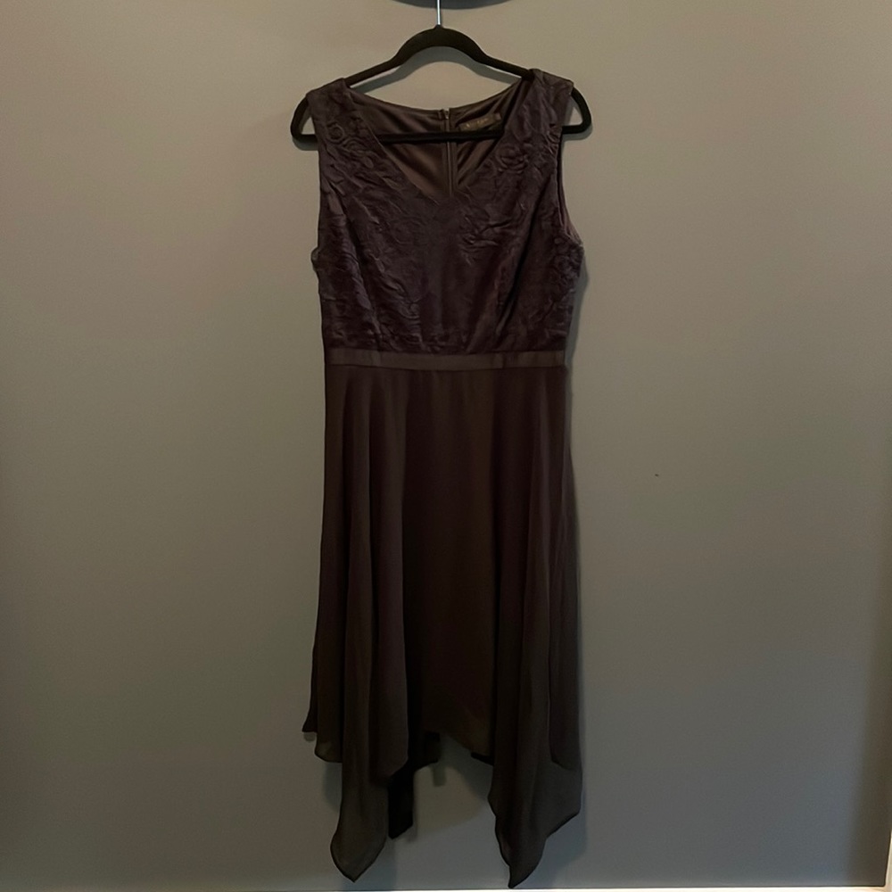 Black womens 2XL party dress